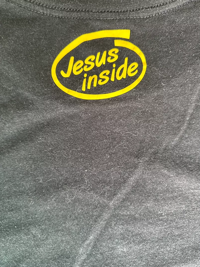 Set Free Jesus Tee Romans 6:7 Black Tee