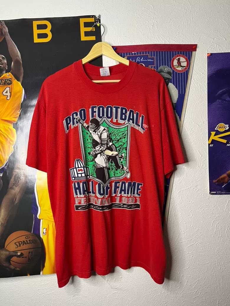Vintage 1991 Pro Football Hall of Fame Tee