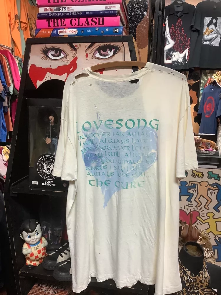 Vintage The Cure Lovesong  T