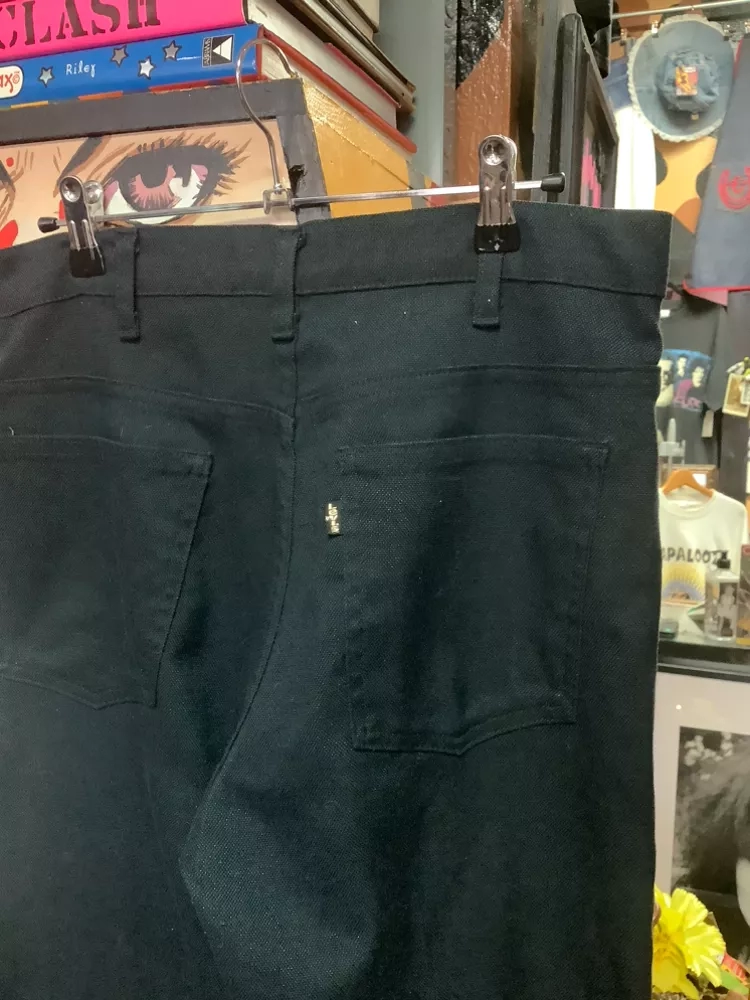 Vintage Black Levi's Sta~Prest Pants
