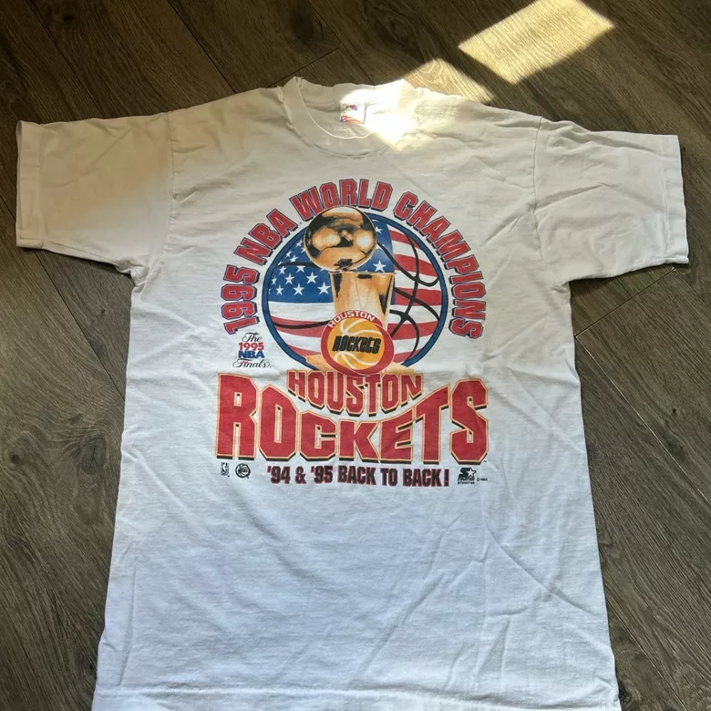 Vintage Houston Rockets 1995 NBA Champs Tee
