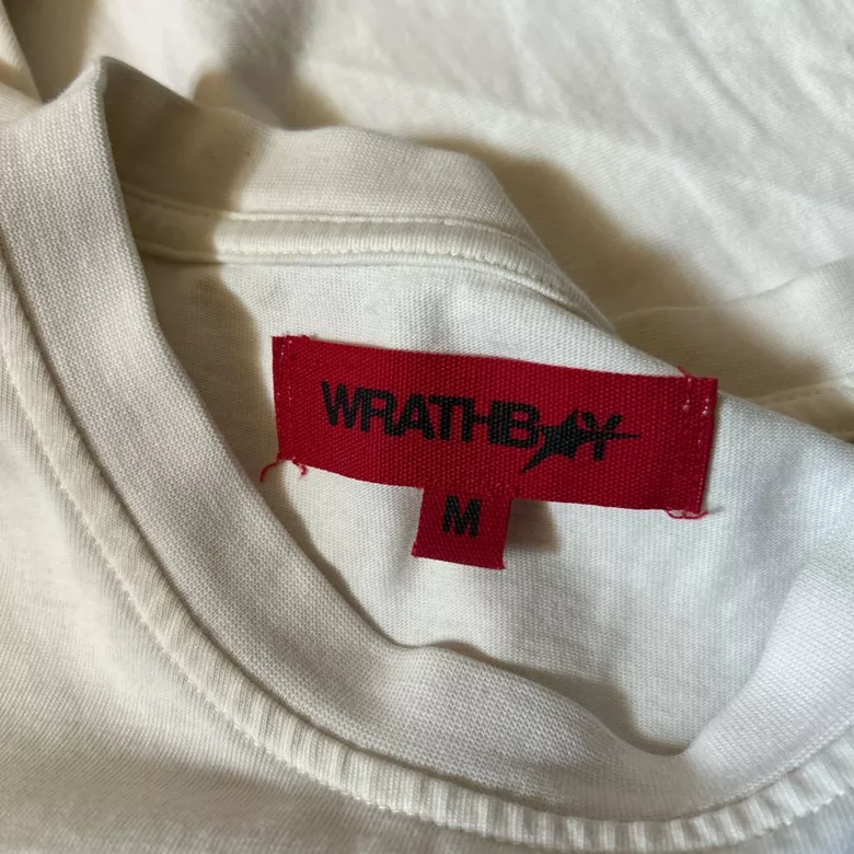 Wrathboy White Graphic Tee