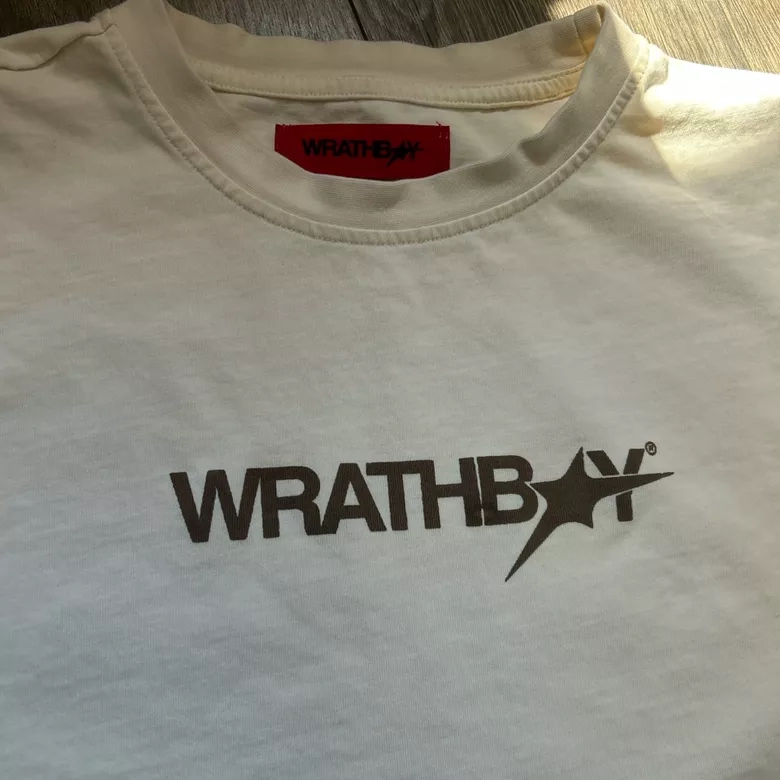 Wrathboy White Graphic Tee