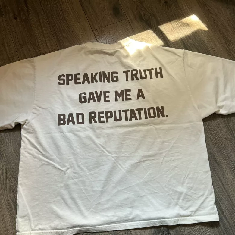 Wrathboy White Graphic Tee