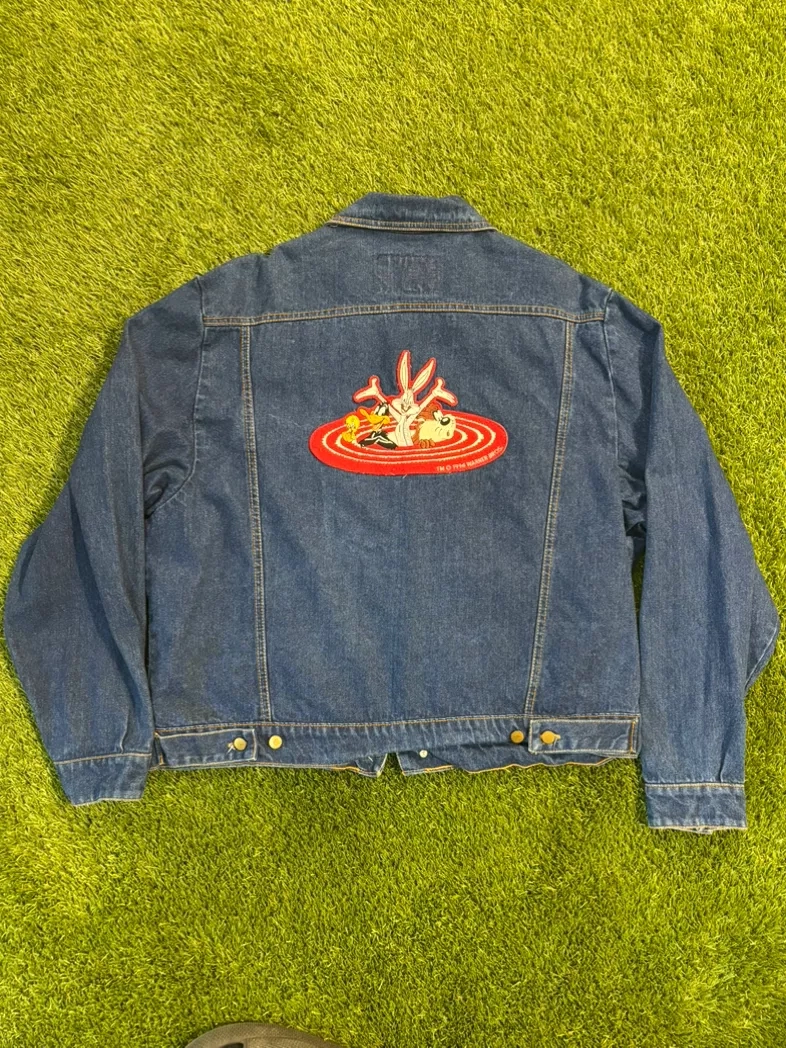 Vintage Denim 1994 Looney Toons Trucker Jacket
