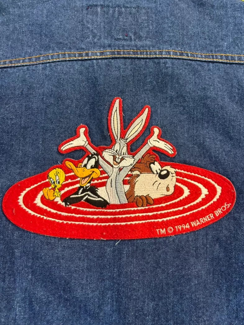 Vintage Denim 1994 Looney Toons Trucker Jacket