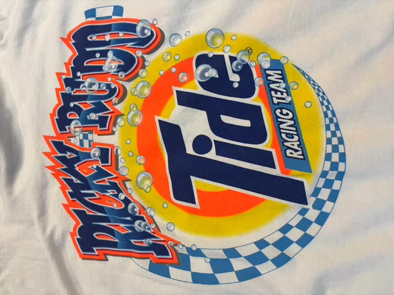 Vintage 1998 Ricky Rudd Tide Racing T-Shirt