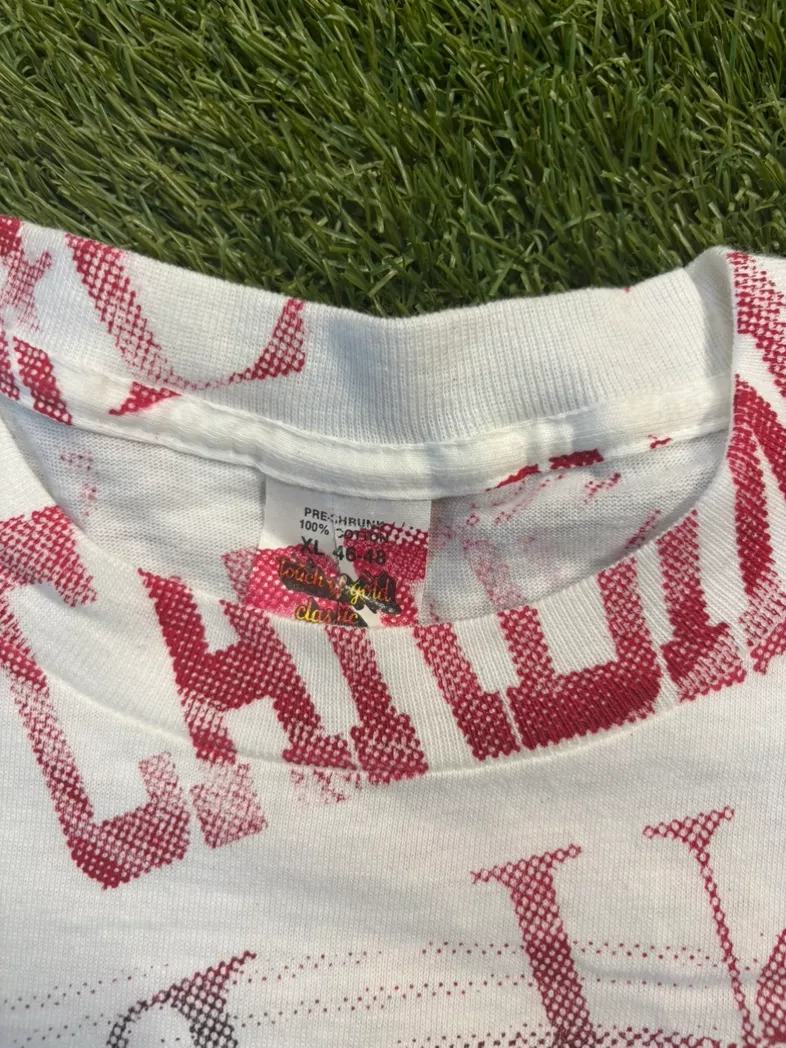 Vintage 1990 Single Stitch Louisville Cardinals Basketball T-Shirt