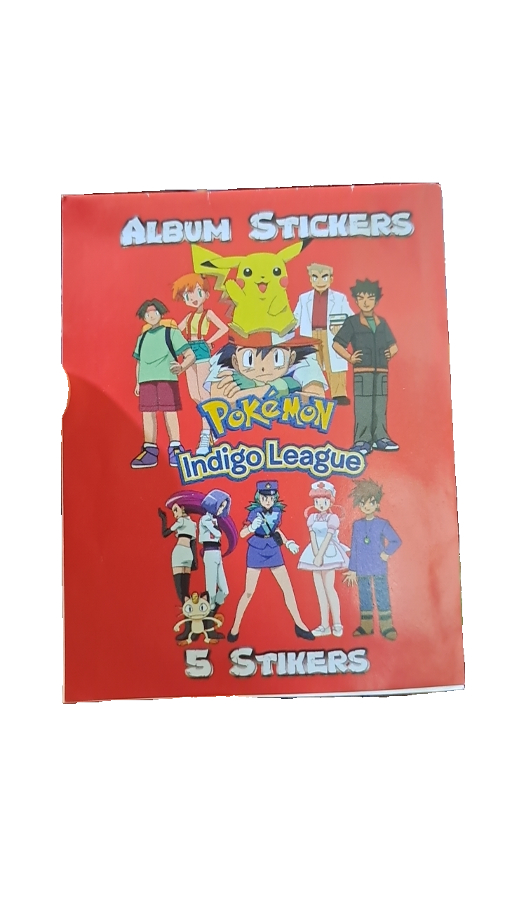 Pokemon Indigo League Sticker Album - Collect them all!