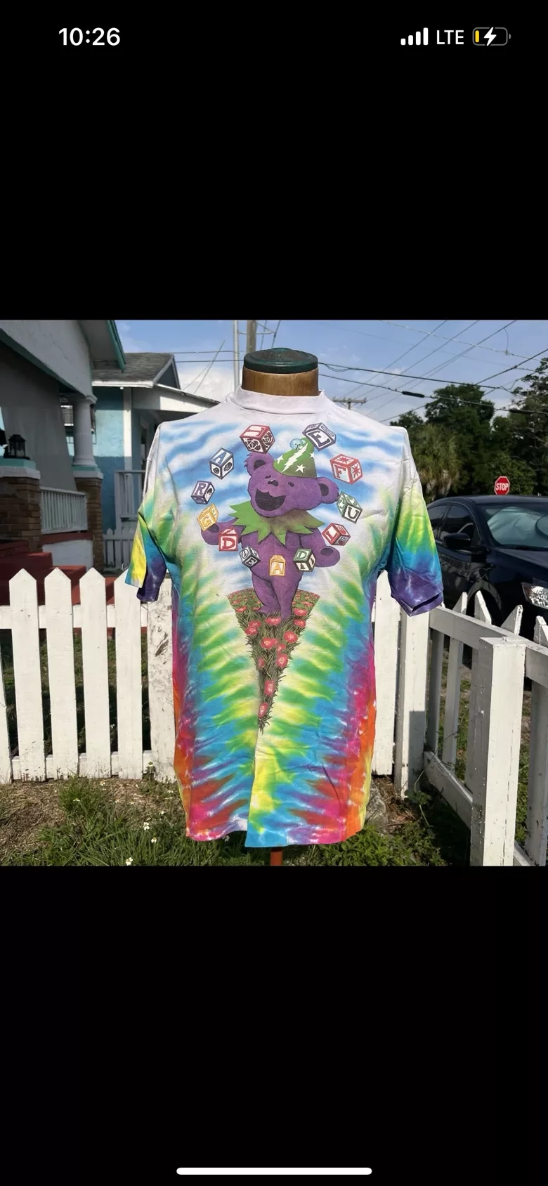 Original VTG 1991 Grateful Dead Spring Tour Single Stitch T-Shirt Size XL Made in USA