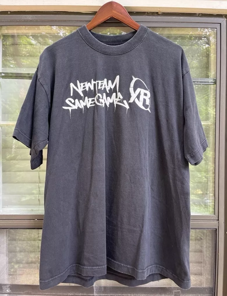 Vintage DJ Premier YR Records New Team Same Game Size XL Gangstarr Guru Hip Hop