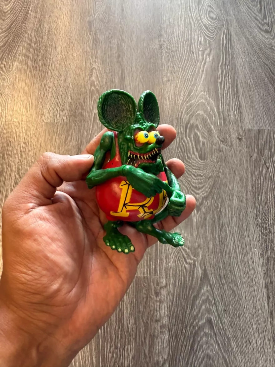 Vintage Ed Roth Rat Fink Collectible Figure