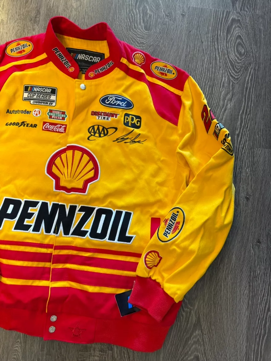 Vintage NASCAR Pennzoil Racing Jacket