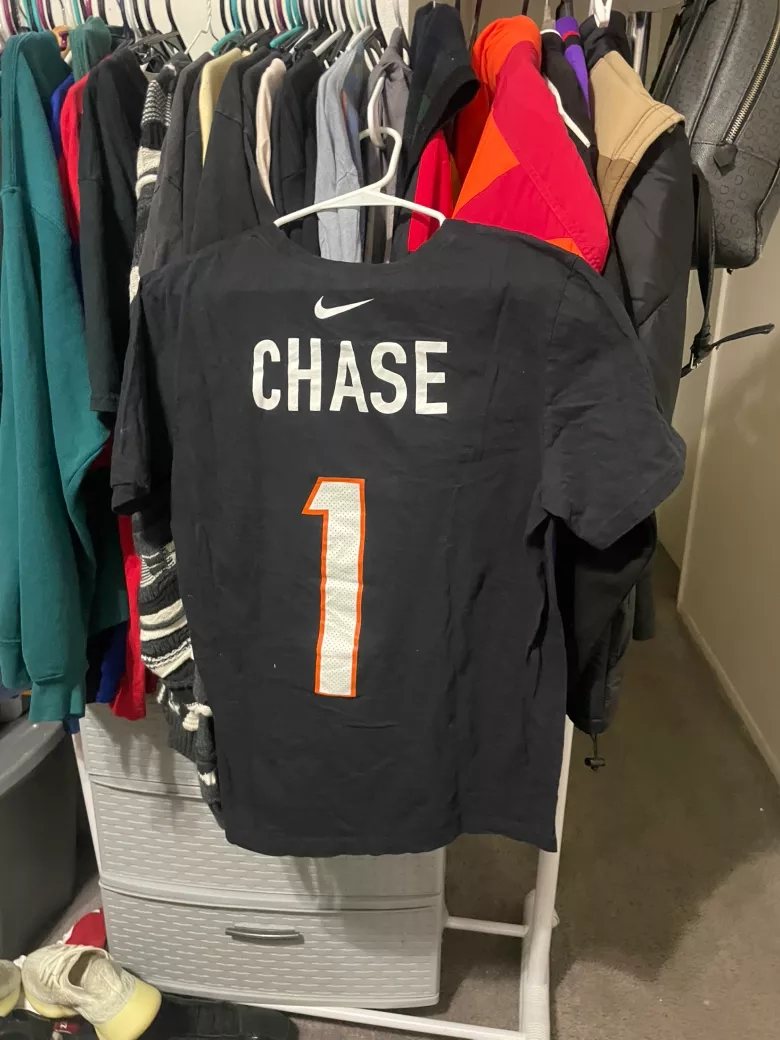 Size M- Jaamar Chase Bengals Super Bowl LVI T-Shirt
