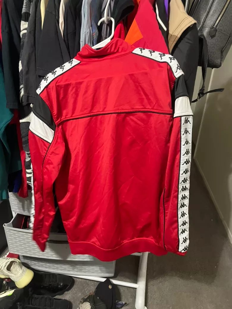 Size 2XL-Kappa Track Jacket Red