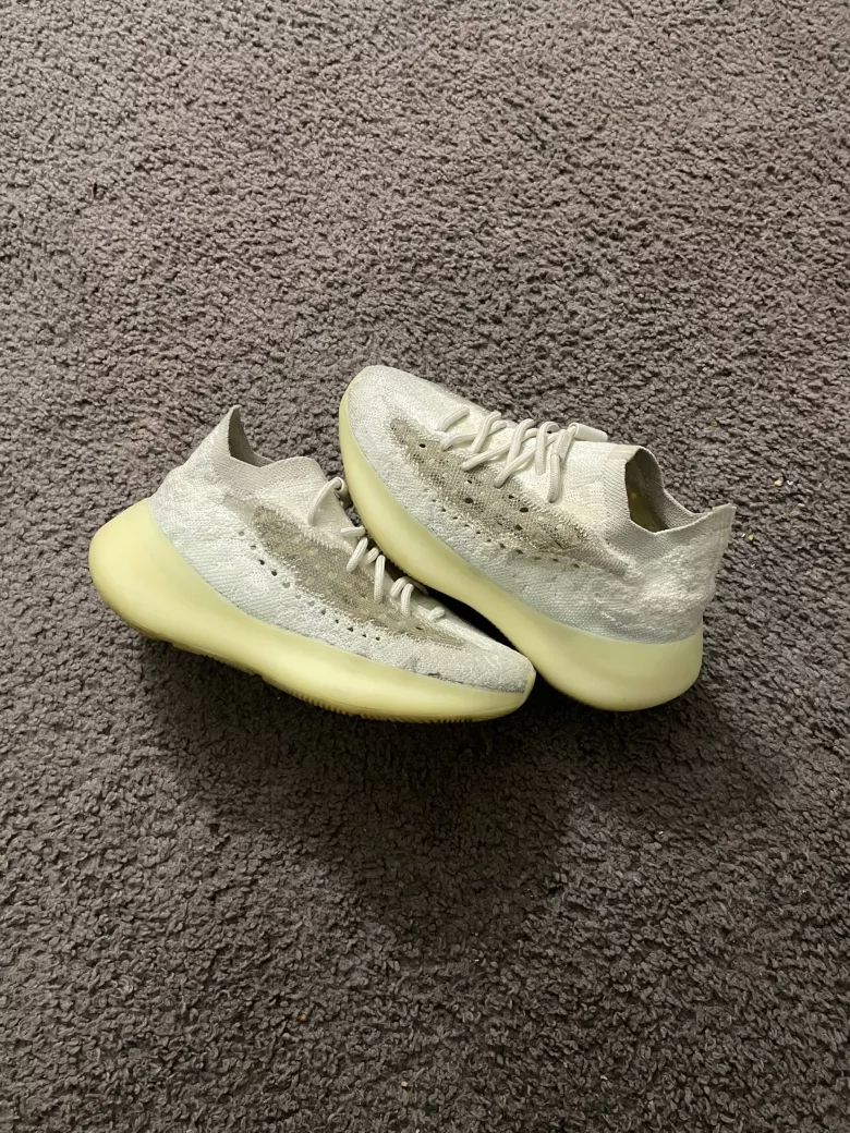 Size 5.5m- Yeezy Boost 380 Calcite Alien Sneakers