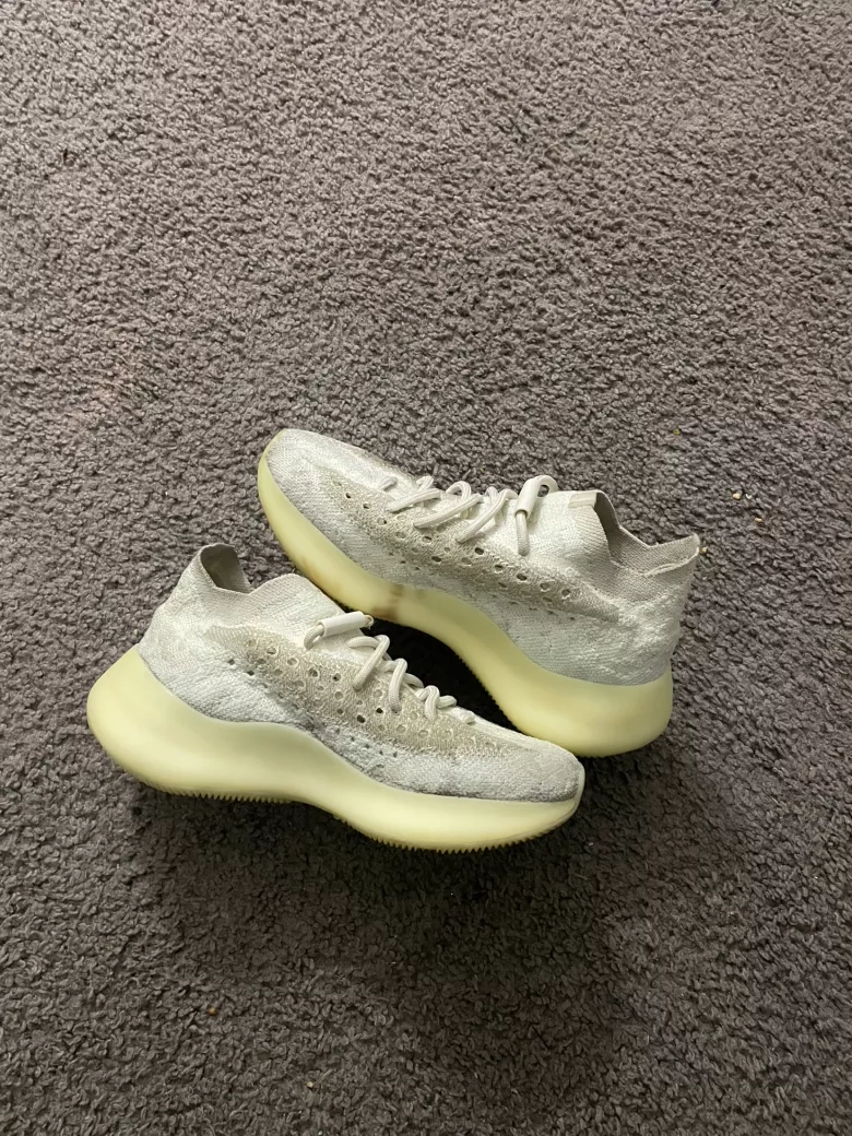 Size 5.5m- Yeezy Boost 380 Calcite Alien Sneakers