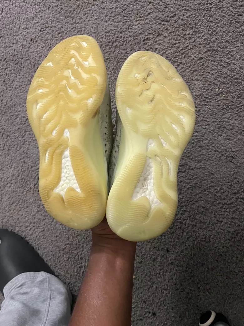 Size 5.5m- Yeezy Boost 380 Calcite Alien Sneakers