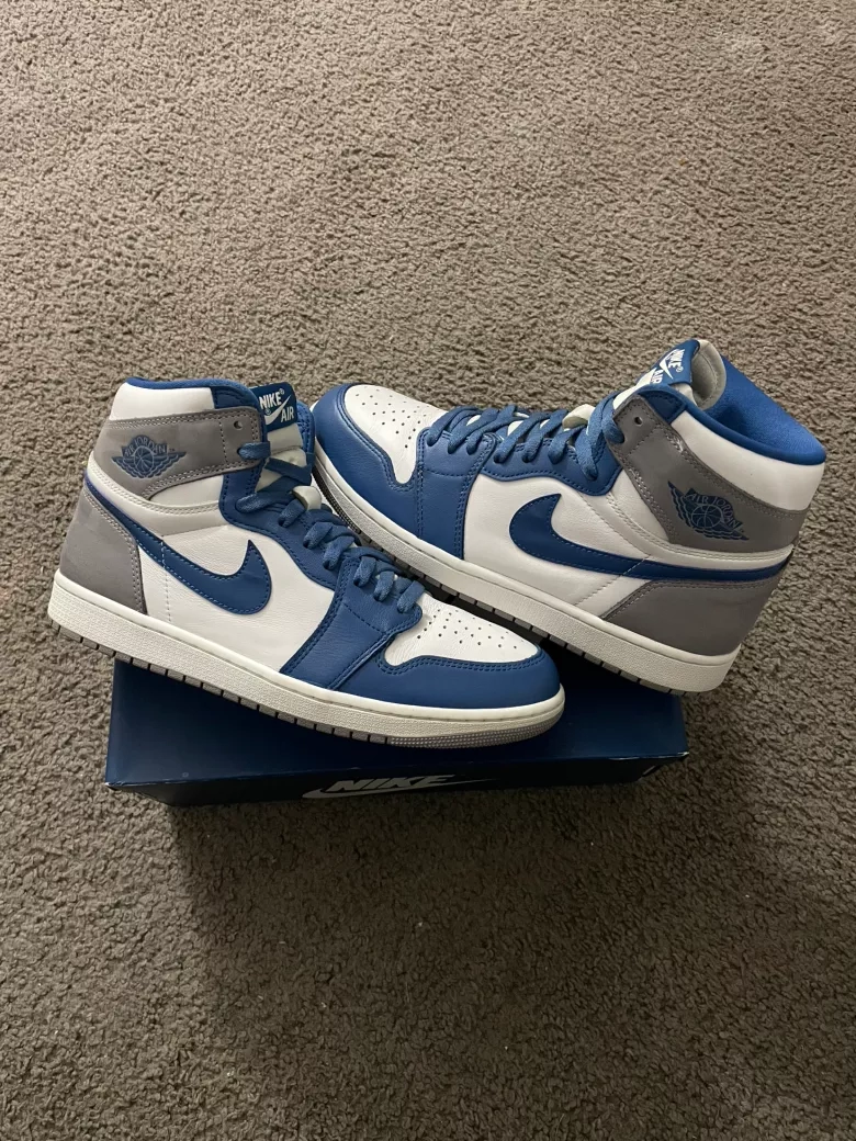 Size 10.5- Air Jordan 1 High True Blue