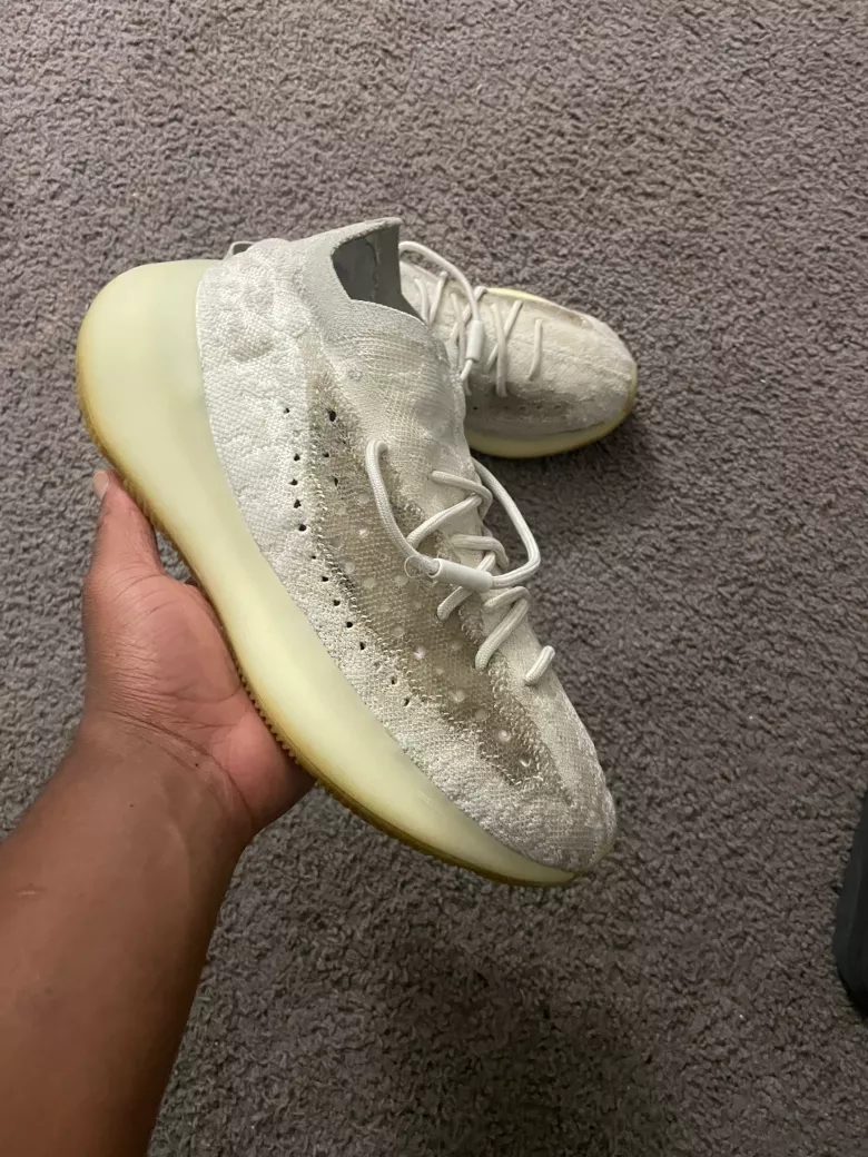 Size 12- Yeezy Boost 380 Calcite Alien Sneakers