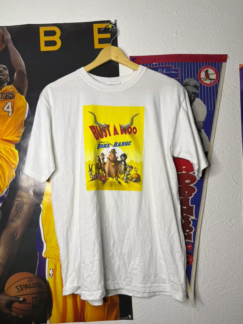Home On The Range 'Bust A Moo' Disney Movie Tee