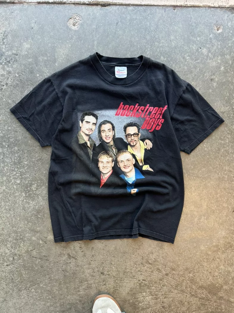 Vintage Backstreet Boys Black T-Shirt