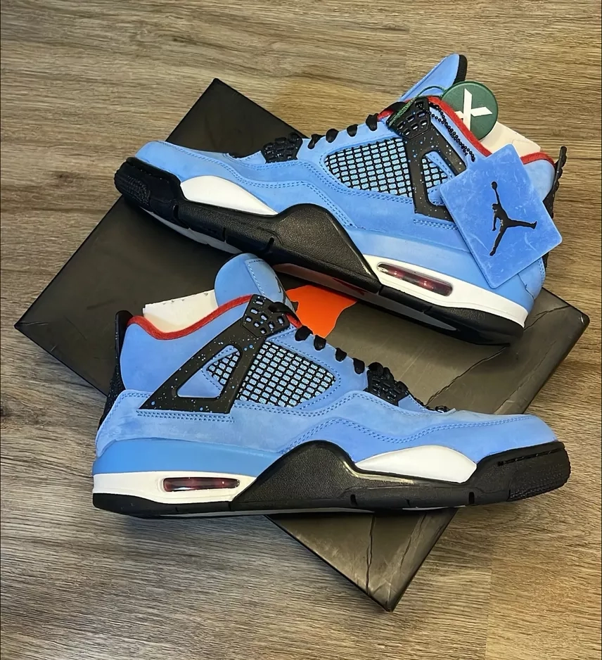 Air Jordan 4 Retro Travis Scott Cactus Jack DS OG All size 10m