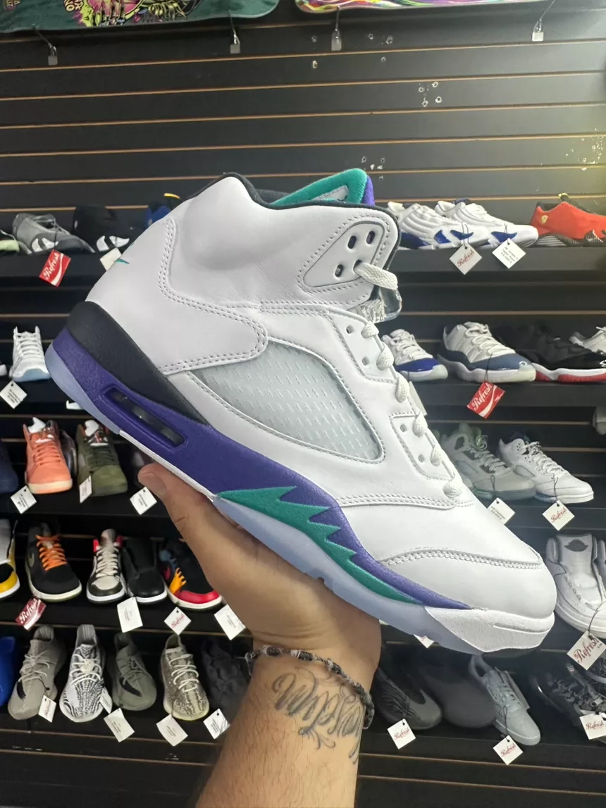 Air Jordan 5 Grape Size 10