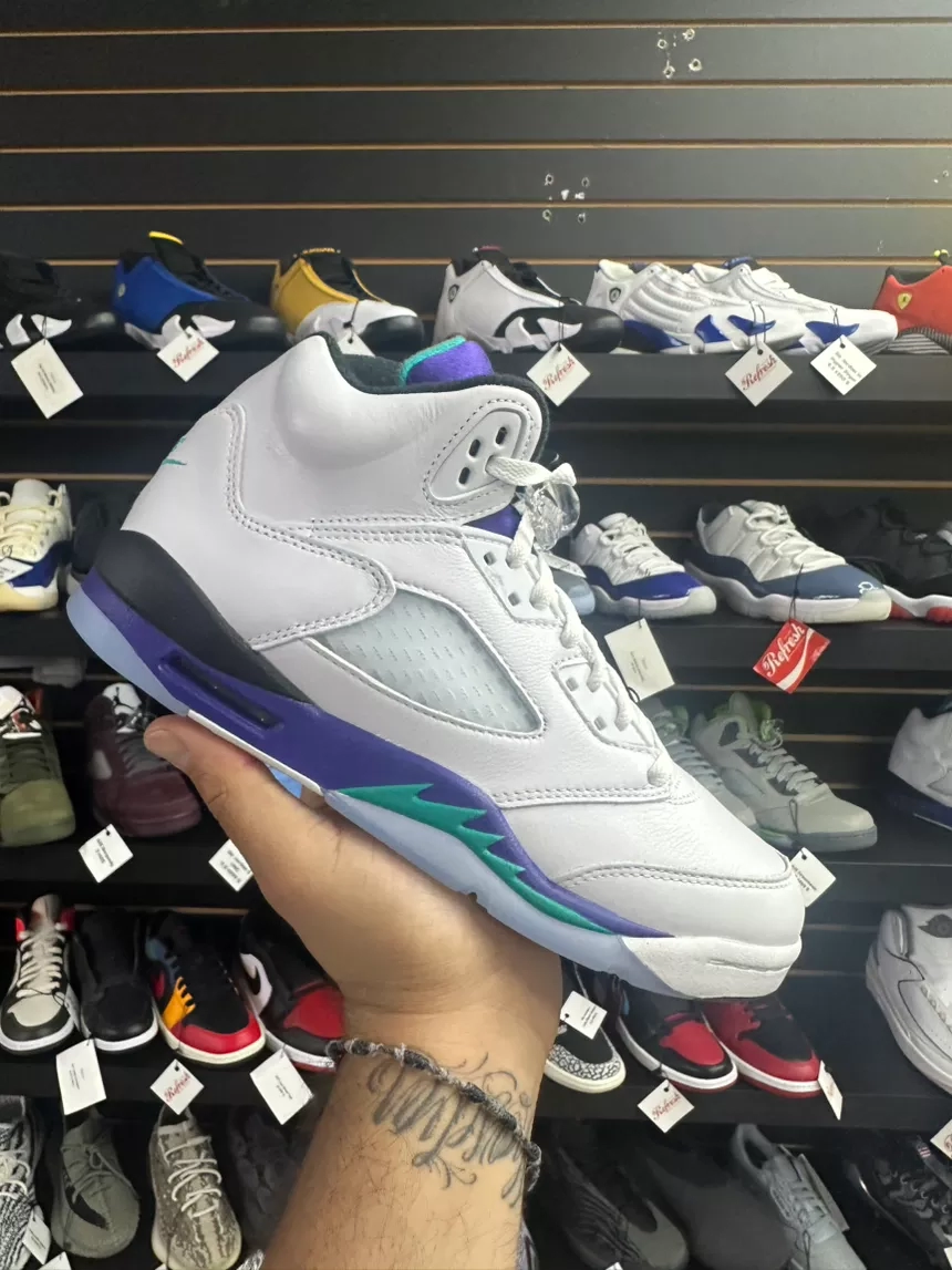 Air Jordan 5 Grape Size 7y