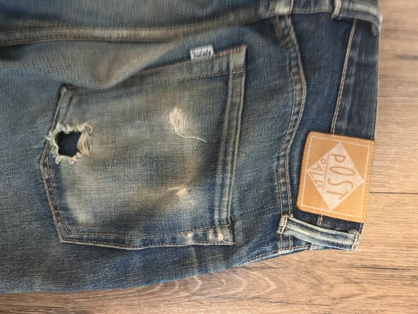 Vintage selvedge post overalls Denim Jeans