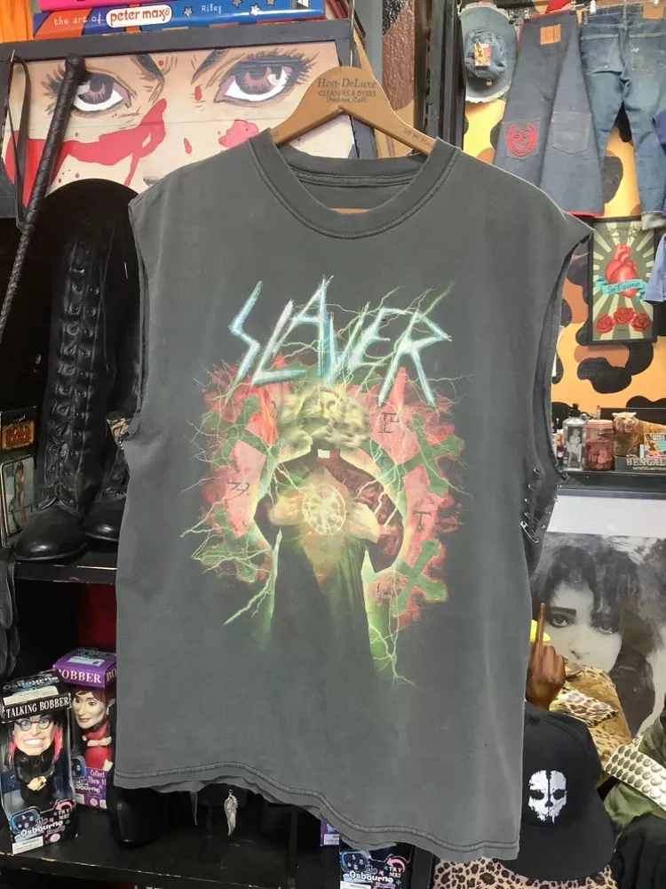 Vintage Slayer Bad Priest Thrashed⚡️Destroyed T