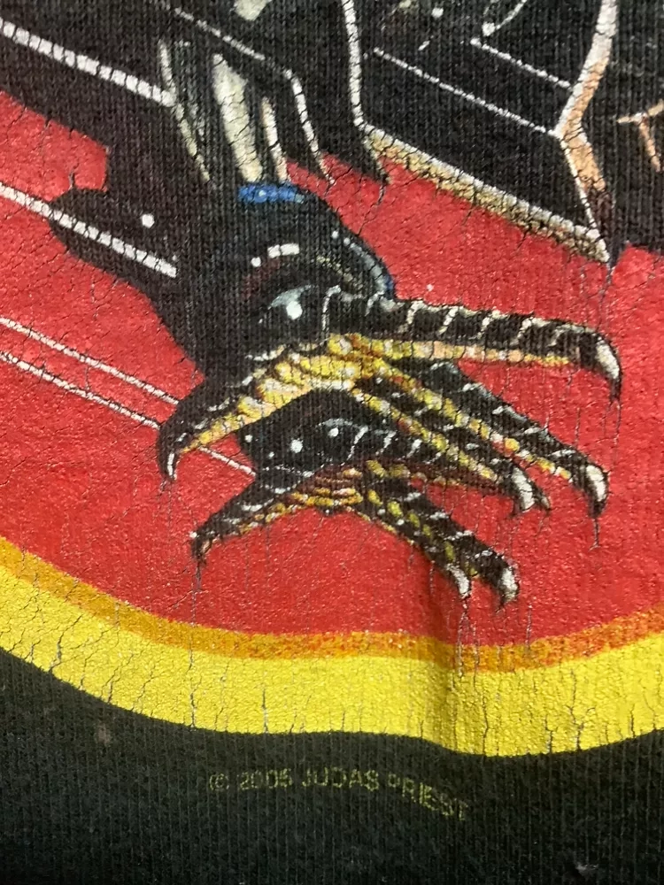 Vintage Y2K Judas Priest GirLy  T