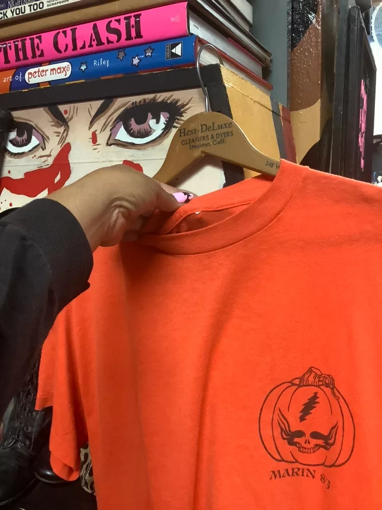 Vintage 80s Grateful Dead Halloween Brings out The Dead T