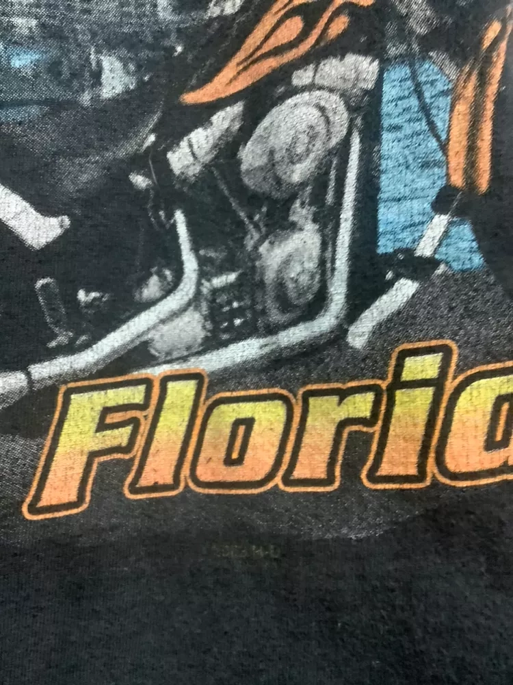 Vintage Harley-Davidson Flames Brandon T