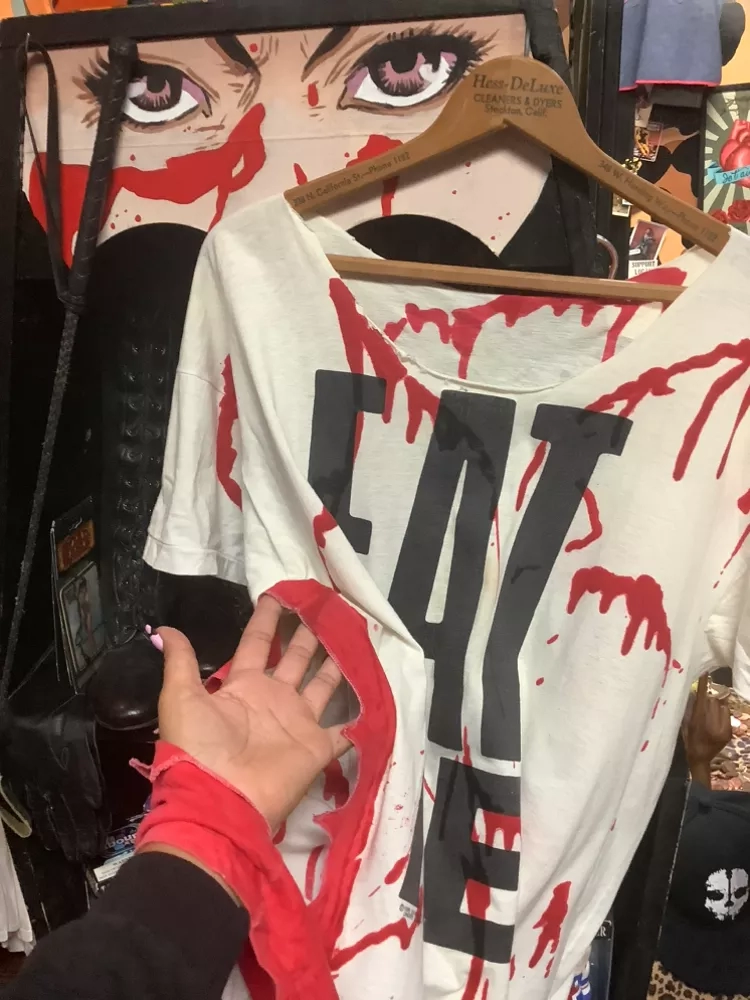 Vintage “Eat ME” Great White Band BrocKum T