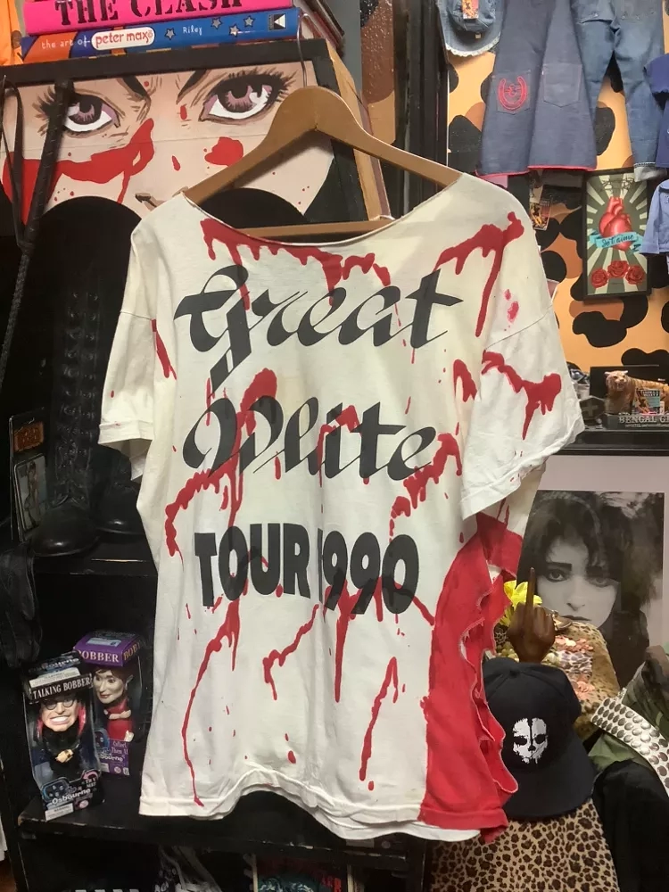 Vintage “Eat ME” Great White Band BrocKum T