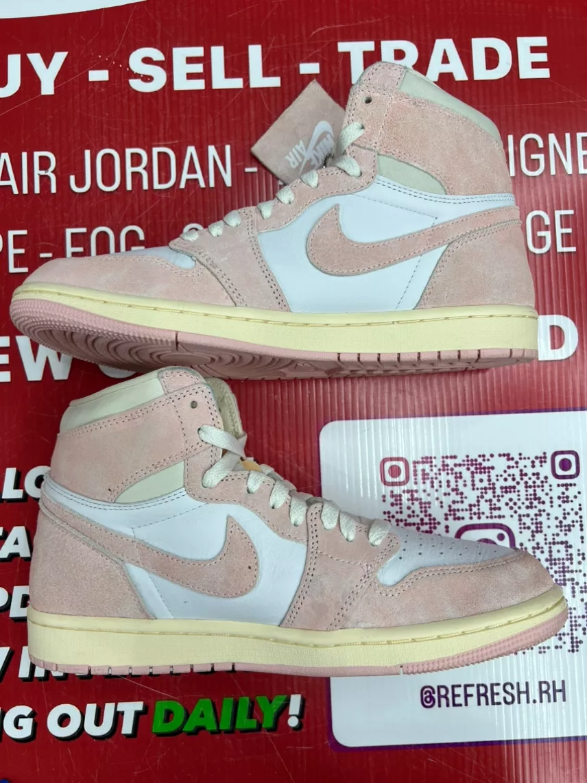 Air Jordan 1 Washed Pink Size 9.5w/8m