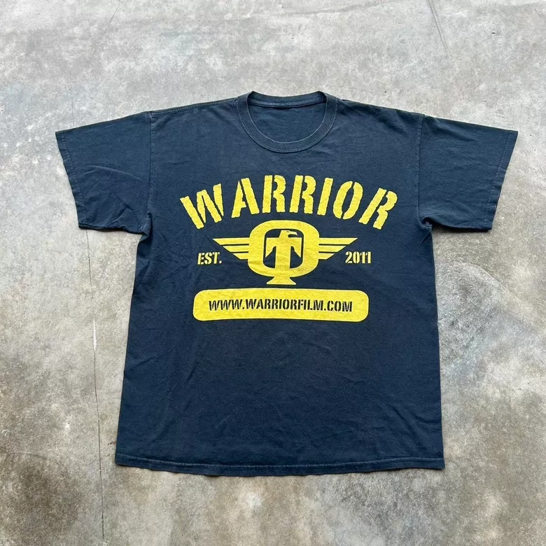 Y2K Tapout Warrior Film Movie Promo Graphic Tee