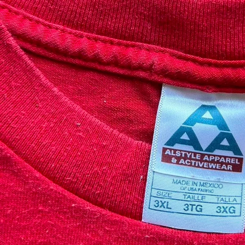 TNA Wrestling Y2K Red Tribal Graphic Tee