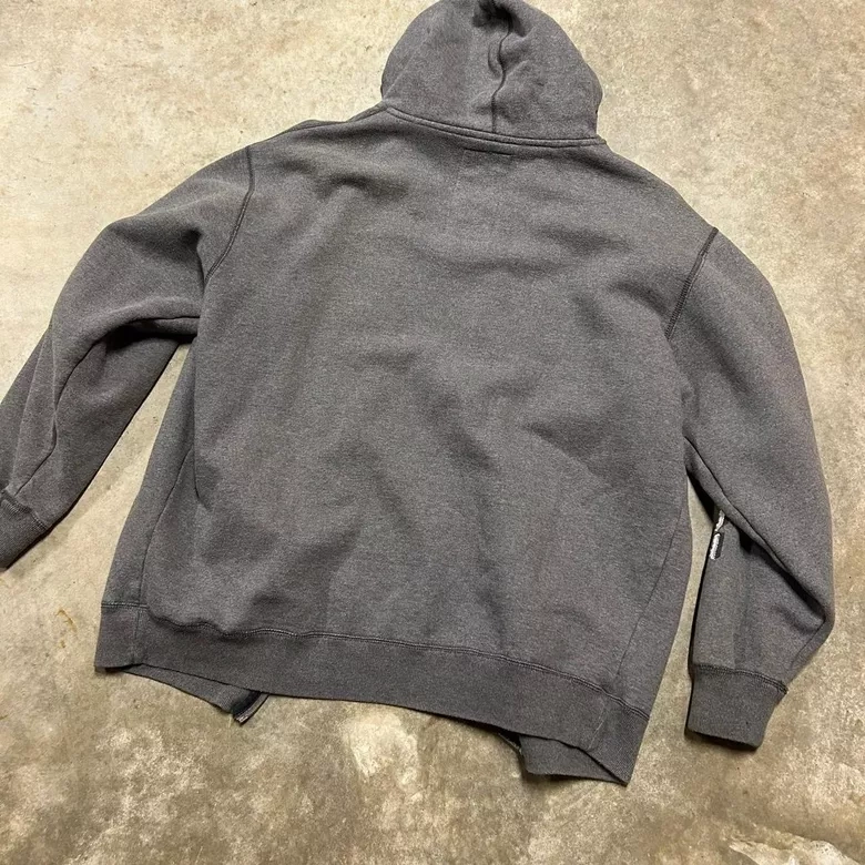 Vintage Y2K Ecko Unlimited Grey Zip-Up Hoodie