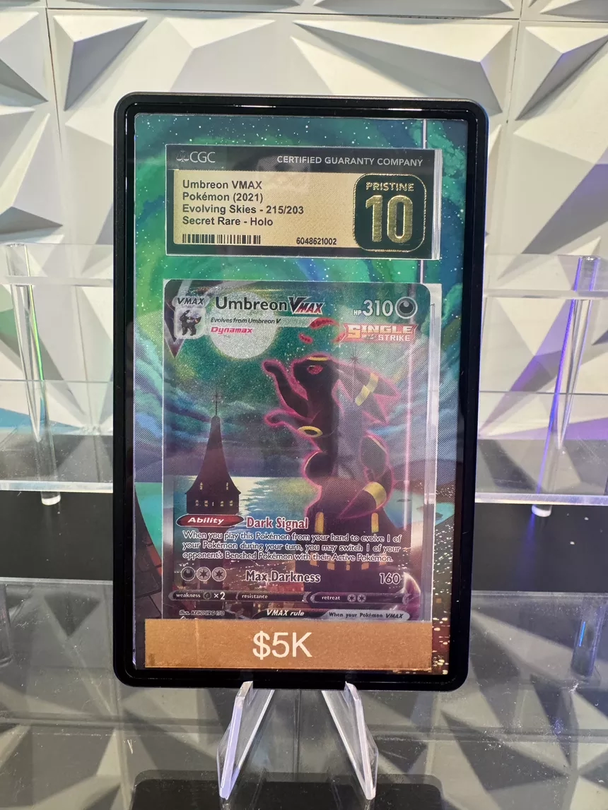 Umbreon VMAX Pokemon Card - CGC Pristine 10