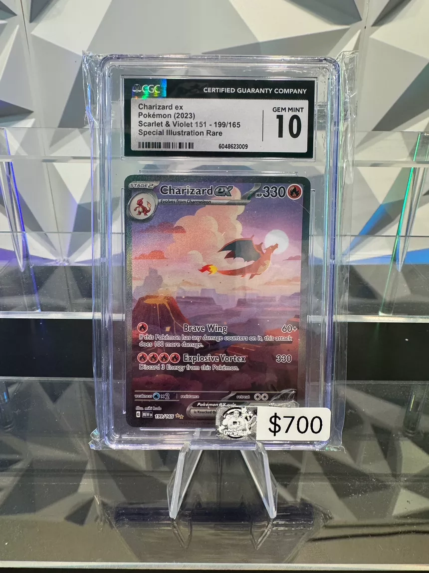 CGC 10 Charizard ex - Scarlet & Violet 151 Special Illustration Rare
