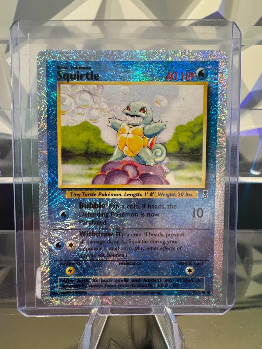 Legendary Collection Squirtle Reverse Holo!!