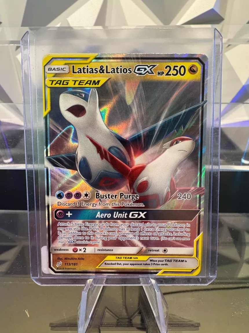 Latias & Latios GX Pokemon Card