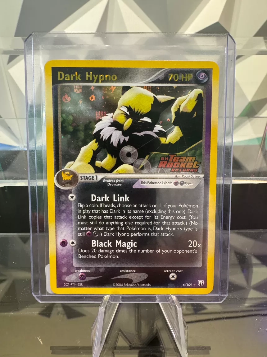Dark Hypno Pokemon Card - Team Rocket Returns