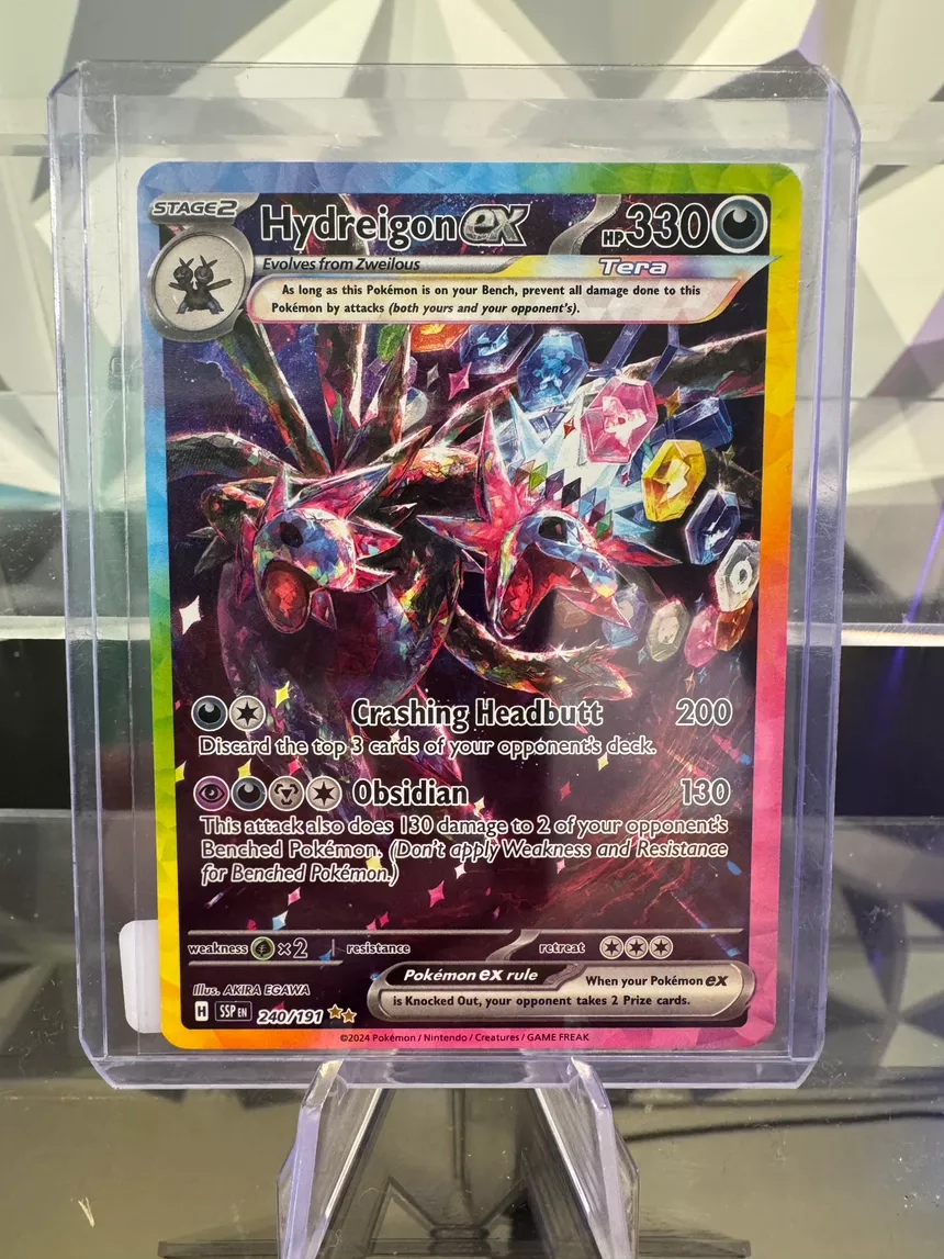 Hydreigon ex Tera Pokemon Card