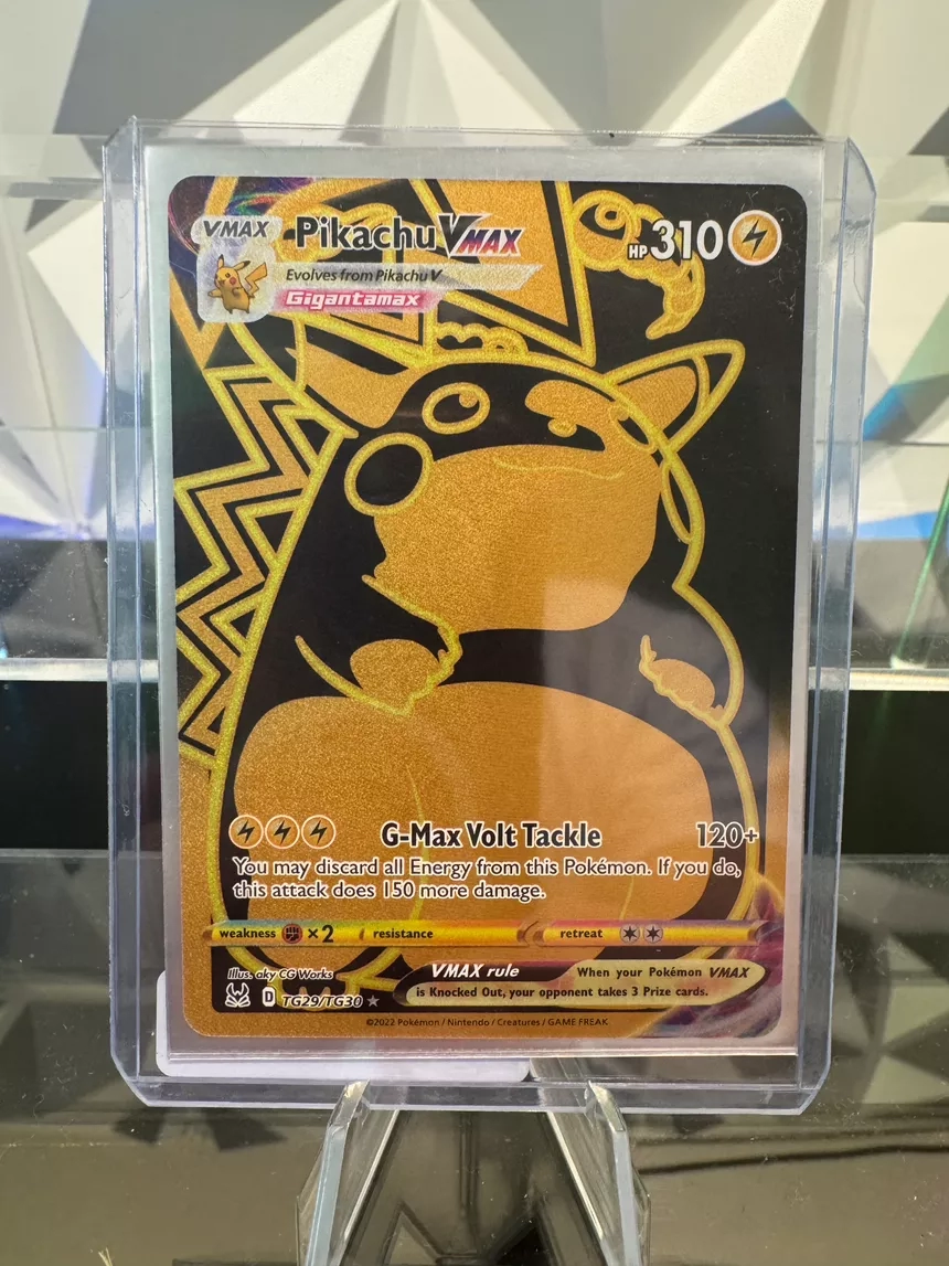 Pikachu VMAX Gold Card - Special Art