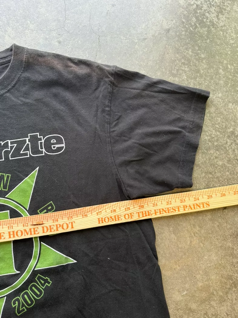 Die Ärzte 2004 Unrockstar Tour Vintage Band Tee
