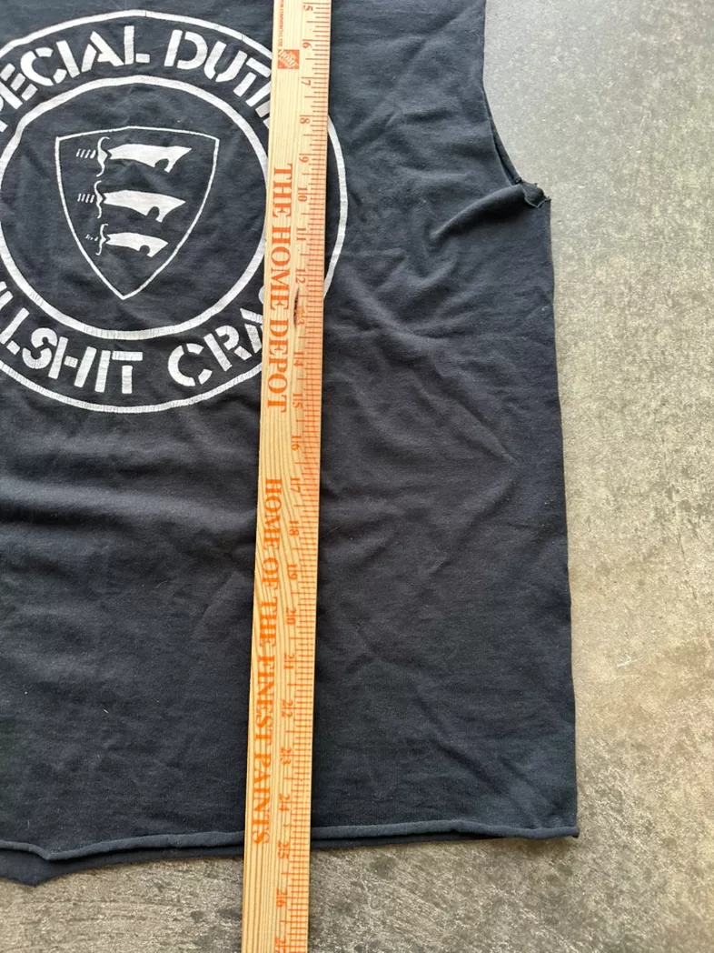 Vintage Crass Special Duties Sleeveless Tee