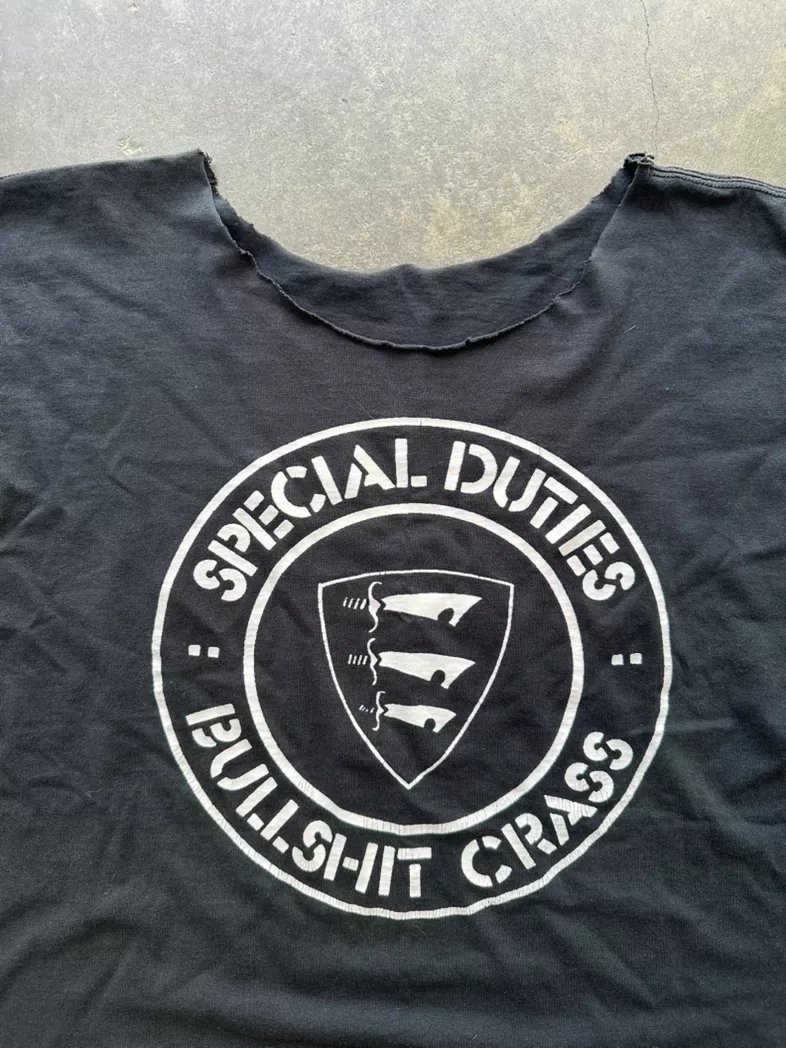 Vintage Crass Special Duties Sleeveless Tee